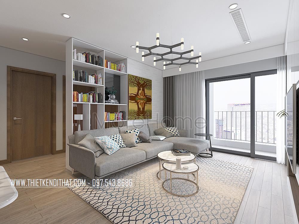 Thiết kế nội thất chung cư Park Hill Hai Bà Trưng, Hà Nội